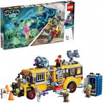 Autobús de Lego hidden side.Es amarillo, como los escolares americano.