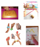 Motricidad fina, actividades con plastilina, pinchos, etc. y educación especial a distancia