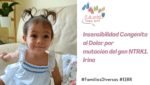 Irina. Mutación del gen NTRK1.