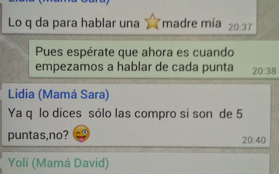 Las wassapmadres: esa nueva subespecie…