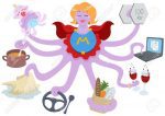 Madre pulpo. Rigidez cognitiva