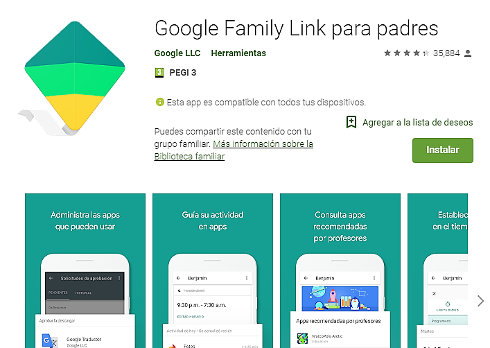 Google family link app