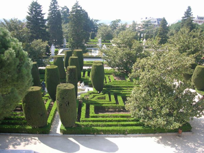 Jardines de Sabatini Madrid