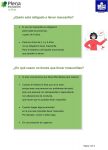 Infografía sobre uso obligatorio de mascarillas por plena inclusión la rioja