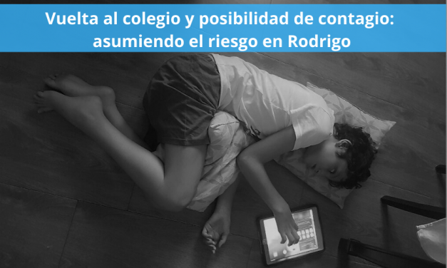 Vuelta al colegio y posibilidad de contagio: asumiendo el riesgo en Rodrigo