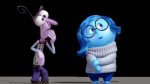 Miedo y tristeza, de la película Inside Out