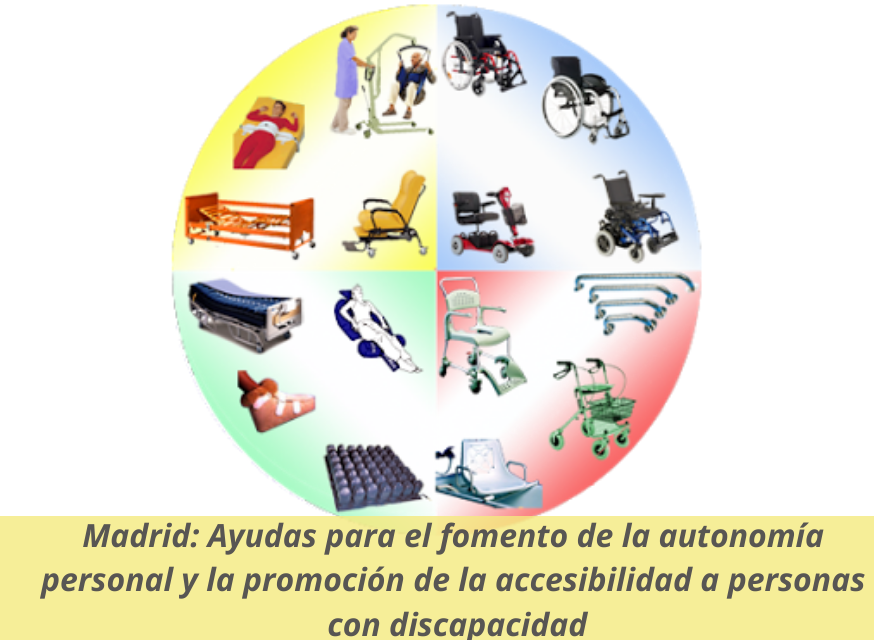 Convocadas en Madrid las Ayudas para el fomento de la autonomía personal y la promoción de la accesibilidad a personas con discapacidad