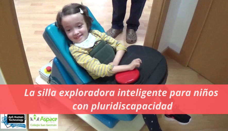 La silla exploradora inteligente para niños con pluridiscapacidad