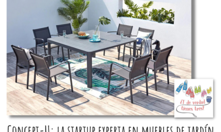 Concept-U: la startup experta en muebles de jardín